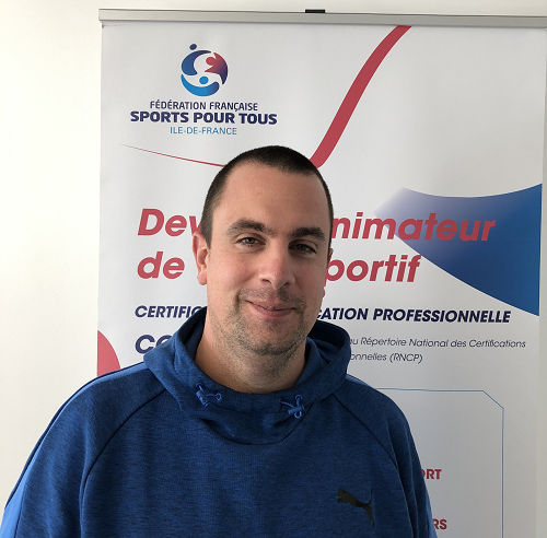 Portrait de Alban Moutier de Sports Pour Tous